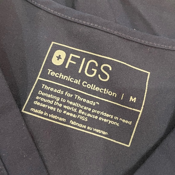 Navy Blue Figs Set Size Medium - Picture 3 of 6